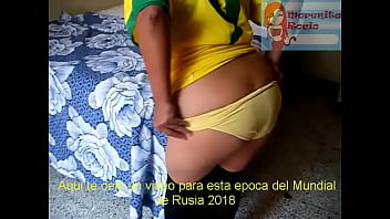 Video donde me masturbo con la camisola puesta de Brasil