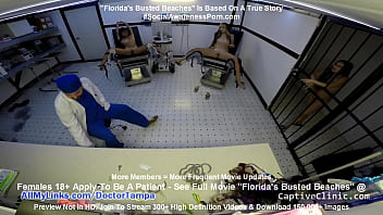 &quot_Floridas Busted Beaches&quot_ Asia Perez Little Mina &amp_ Ami Rogue Arrested &amp_ Get Strip Search &amp_ Gyno Exam By Doctor Tampa On Way To Florida Beach BondageClinic.com