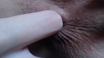 extreme close up anal play and deep fingering asshole ass closeup