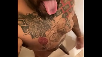 Big dick in the shower