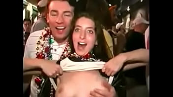 mardi gras big boobs grope 3