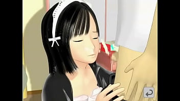 美少女メイドがちょっと恥ずかしそうにご主人さまとエッチして声が出ちゃう