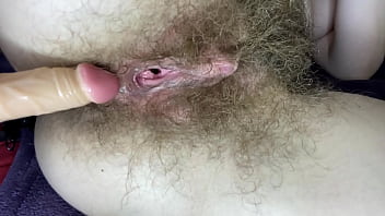 pussy 10:33 hairy girl fucks her wet big clit pussy with dildo in close up