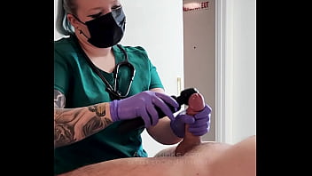 NURSE EXAM LEADS TO ORGASM