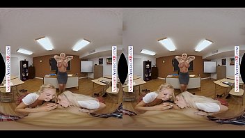 naughty america summer school with 2 students and naughty professor reality naughty america vr