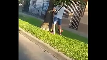 Vacunacion en la calle xd