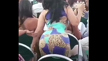 Ass shaking in public