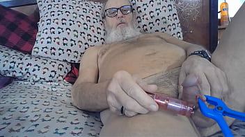 Average Old Guy Jacking Off