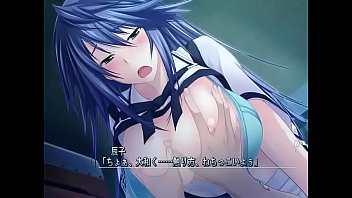 エッチ大好きな巨乳女子校生が学校でおもいきりセックス【ＪＫエロアニメ】