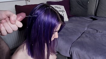 Black Purple Hair Porn - Purple haired babe gets fucked outdoors - XVIDEOS.COM