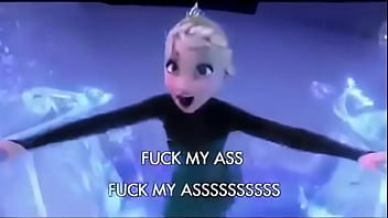 ELSA SCREMING BECAUSE OF THE MULTIPLE DICK IN HER ASS