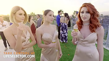 Image for porn video Three bridesmaids with wet tight pussies and one cock at Xvideos