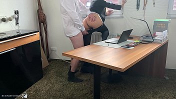 in lunch break: sexy business woman fucked in highheels business bitch business meeting