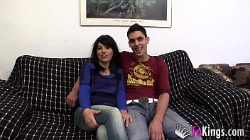 Stepmother and stepson fucking together. She le...