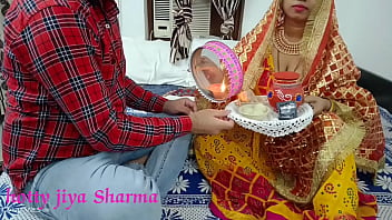 Karwa chauth special 2022 indian xxx desi husband fuck her wife&#039_ hindi audio with dirty talk