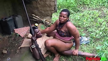 okoro the hunter caught fucking patricia 9ja on the king's farm land with softkind fucksy