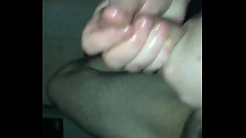 handjob by chubby amateur .MOV