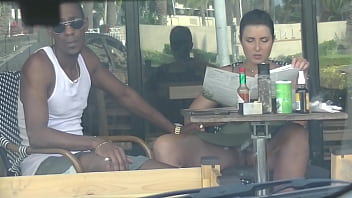 Image for porn video Cheating Wife #4 Part 3 - Hubby films me outside a cafe Upskirt Flashing and having an Interracial affair with a Black Man!!! at Xvideos