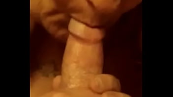 Sucking my husband hard cock