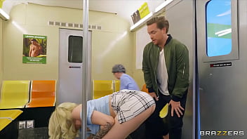 The Slutty Commuter's Clumsy Joyride / Brazzers...