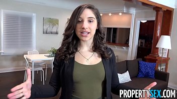 PropertySex - student fucks hot ass real estate...