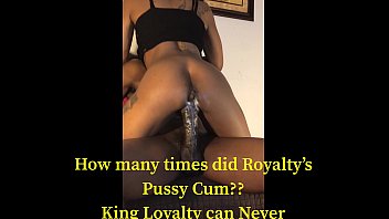 Blac Creamy Pussy 'ROYALTY' LUVZ TO B NASTY WITH LOYALTY!