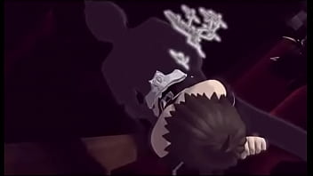 【アニメ】メイド服を着せたボクっ娘な巨乳美少女が嫌がるのも構わずザーメン中出し