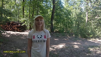 & His Boy Tag Team Girl Lost in Woods! – Marilyn Sugar – Crazy Squirting, Rimming, Two Creampies - Part 1 of 2