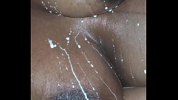 Milk dripping off slut beautiful round chocolate titties