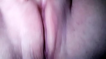 Pussy play upclose