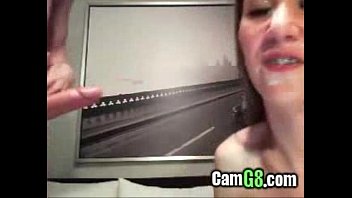 Hot Girl with Braces Ends up Facialized - camg8