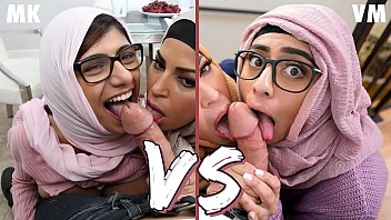 BANGBROS - Mia Khalifa VS Violet Myers: Epic Showdown (Quem foi o melhor? Você decide!)