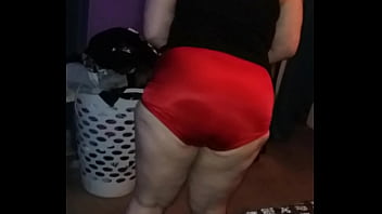 Satin panty BBW