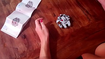 Star wars speed build from nice boobs sexy lady pov view