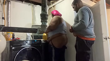 Fucking in laundry room