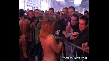 Image for porn video Nasty babe doing porn on stage at Xvideos