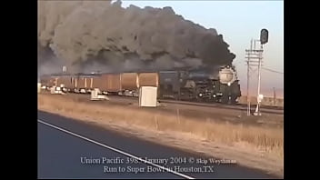 Trem arrombando a Camada de Ozônio