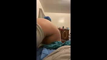 White girl gets her ass ate and pounded out from behind