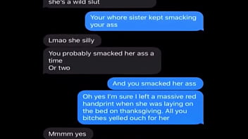 Wife Teases Me With Her Sisters Pussy Sexting