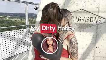 My Dirty Hobby - Cameraman Fucks Gorgeous sexyrachel846 & Her Stunning Friend On Top Of A Tower