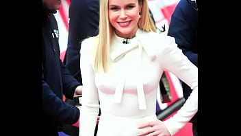 Amanda Holden Rock Hard Pokies on the Red Carpet