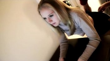 Cute Blonde Teen Spanked