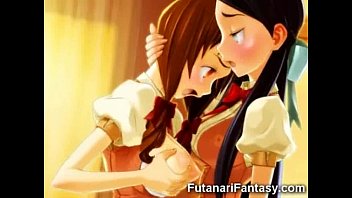 【アニメ】キレイで柔らかそうなおっぱいがエロい巨乳美少女のレズアニメ