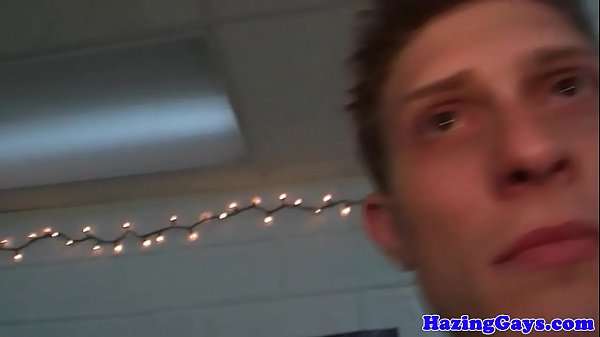 straight twink anally fucked at hazing gay [ Duration: 04:54 ]