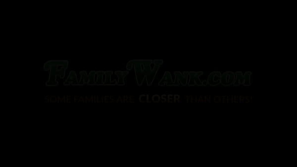 Sexy Sasha Sparrow bangs stepbrothers after pussy licking