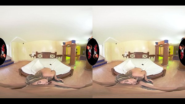vrlatina com horny young babe with big tits in vr reality [ Duration: 05:08 ]