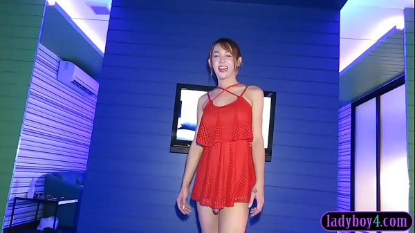 busty ladyboy slut pov blowjob and bareback anal fuck shemale [ Duration: 06:00 ]