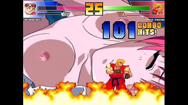 mugen sakura pocket vs ken toons [ Duration: 03:14 ]
