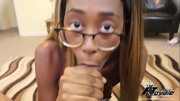 More Than A Mouthful For This Little Slut