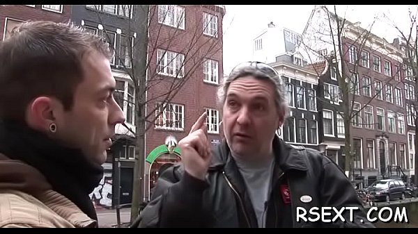 horny man pays some amsterdam hooker for steaming sex blowjob [ Duration: 08:00 ]